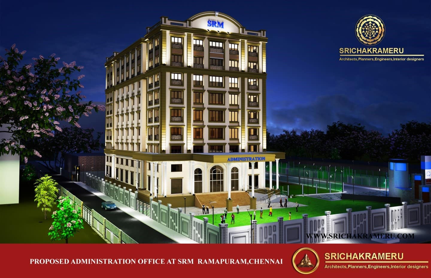 SRM RAMAPURAM CAMPUS Srichakrameru